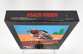 Mach Rider &ndash; Nintendo NES &ndash; Hangtab 4. Auflage &ndash; USA &ndash; Nahezu neuwertig
