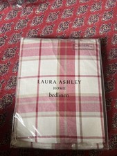 Lenzuolo con angoli Laura Ashley King in cotone spazzolato Kinross Cranberry
