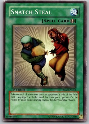 Snatch Steal SD2-EN013 Common / Short Print 1st Edition NM