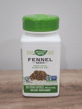 Nature's Way FENNEL SEED Seed 100 Vegan Capsules