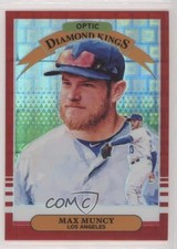 2019 Panini Donruss Optic Diamond Kings Red Pandora Prizm 50/99 Max Muncy 0d8v