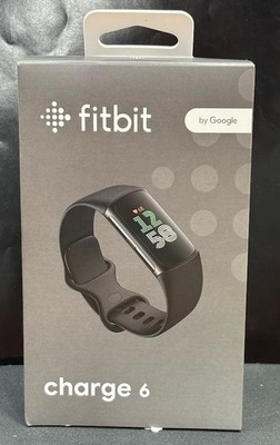 Fitbit Charge 6 Fitness Tracker - Black - GA05183-NA New In Box Sealed FREE SHIP