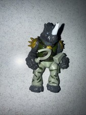 2014 Teenage Mutant Ninja Turtles TMNT Rocksteady 5” Action Figure With Weapons