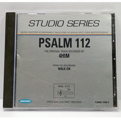 Studio Series Psalm 112 (CD, 2001) Religious 4Him Accompaniment Track
