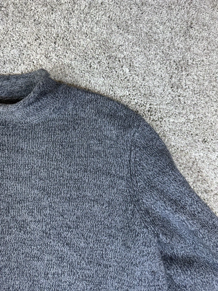 JACK SPADE Bromley Crew Neck Men-M Cotton/cashmere Blend  Heather Gray - Image 2 of 4