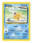 Karpador 35/102 Base Base Set German/German Pokemon Card/Card Vintage DE
