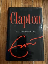 ERIC CLAPTON HARDCOVER FIRST EDITION 2007 &ldquo;Eric&rdquo; Excellent Condition Book