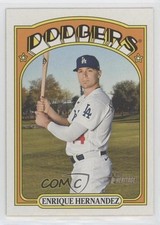 2021 Topps Heritage High Number SP Enrique Hernandez #459 0z5y