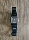 Vintage Seiko H601-5260 Ana-Digi Black Gold Two Tone Watch