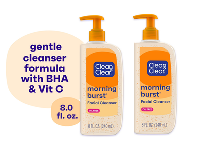 #ad #ad 2PK Clean amp; Clear Morning Burst Oil Free Gentle Daily Acne Face Wash 8 fl. Oz $9.35