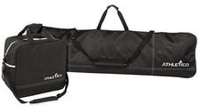 Two-Piece Snowboard and Boot Bag Combo  Store  Transport Snowboard Up Black