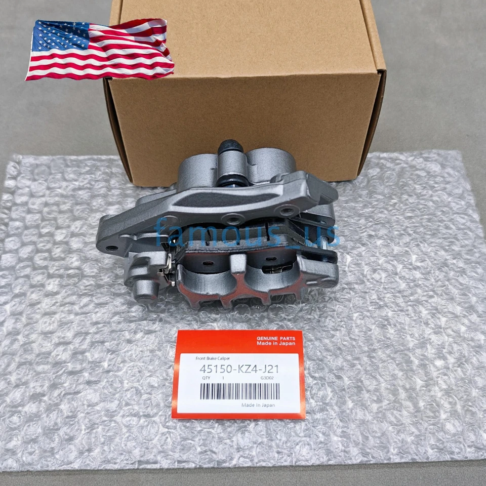 Front Brake Caliper &Pads For Honda CR125R CR250R CR500R 95-05 45150-KZ4-J21 USA — 第 4/4 张图片