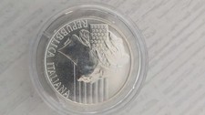 ITALY - Silver Coin Lire 10000 - 1994 USA Football World Championship