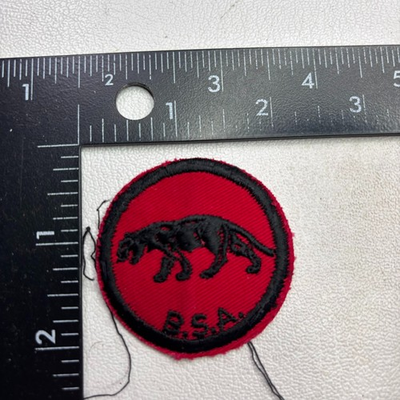 #ad Vintage Cut Edge PANTHER PATROL MEDALLION Boy Scouts Patch 50R5 $5.06