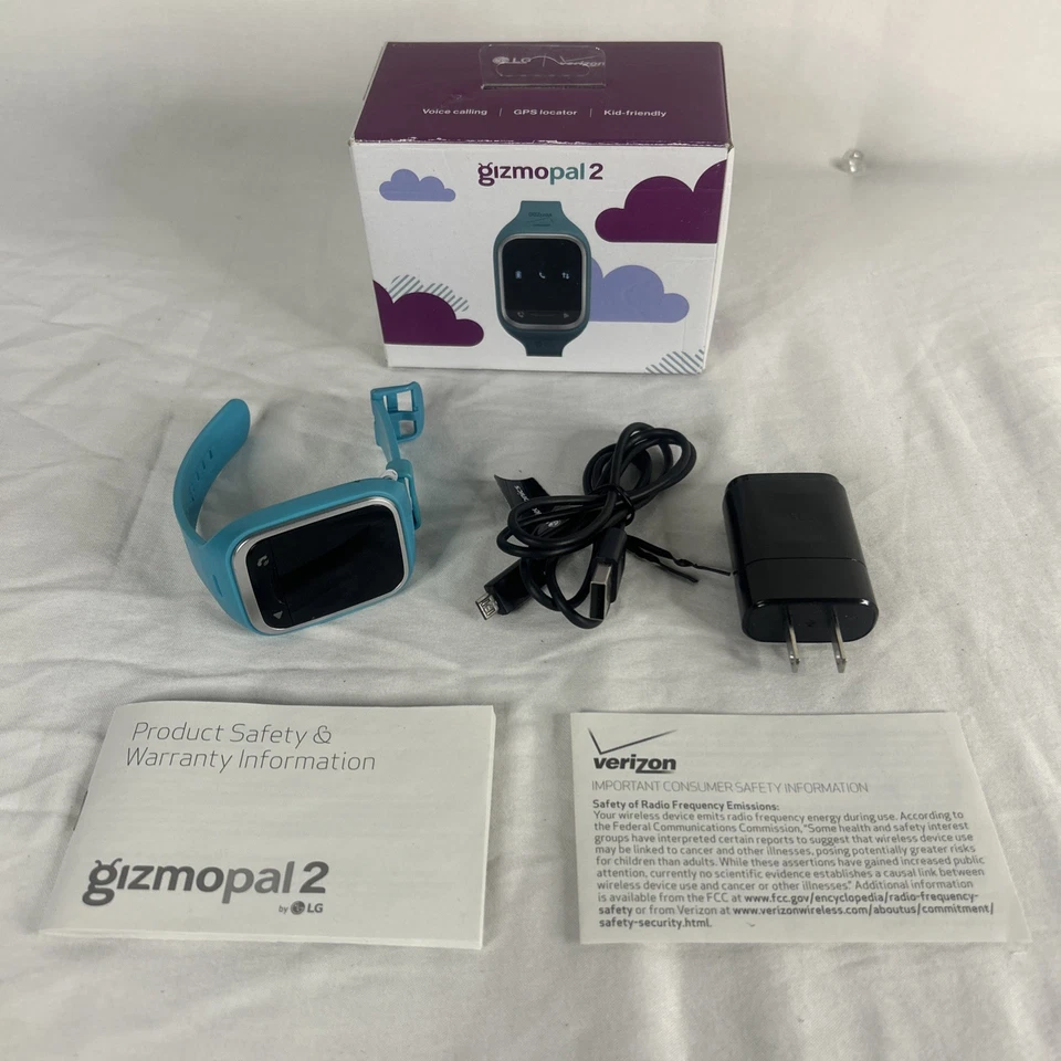 LG-VC110B Verizon GizmoPal 2 Kids Smart Watch LED Indicator GPS for Android iOS - Image 2 of 4