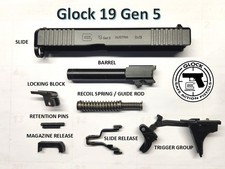 Glock 19 Gen 5 complete slide  LPK 9mm