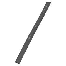 Xscorpion HST14.1BK 100' x 1/4" 2:1 Polyolefin Black Heat Shrink Tubing