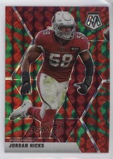 2020 Panini Mosaic Reactive Green Mosaic Prizm Jordan Hicks #13 0j9y