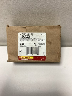 #ad Square D HOM225GFI. *Nib* $78.99