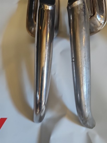 Dodge Truck Exterior Door Handles OEM Pair 1958 59 60 61 62 63 64 65 - Picture 3 of 17