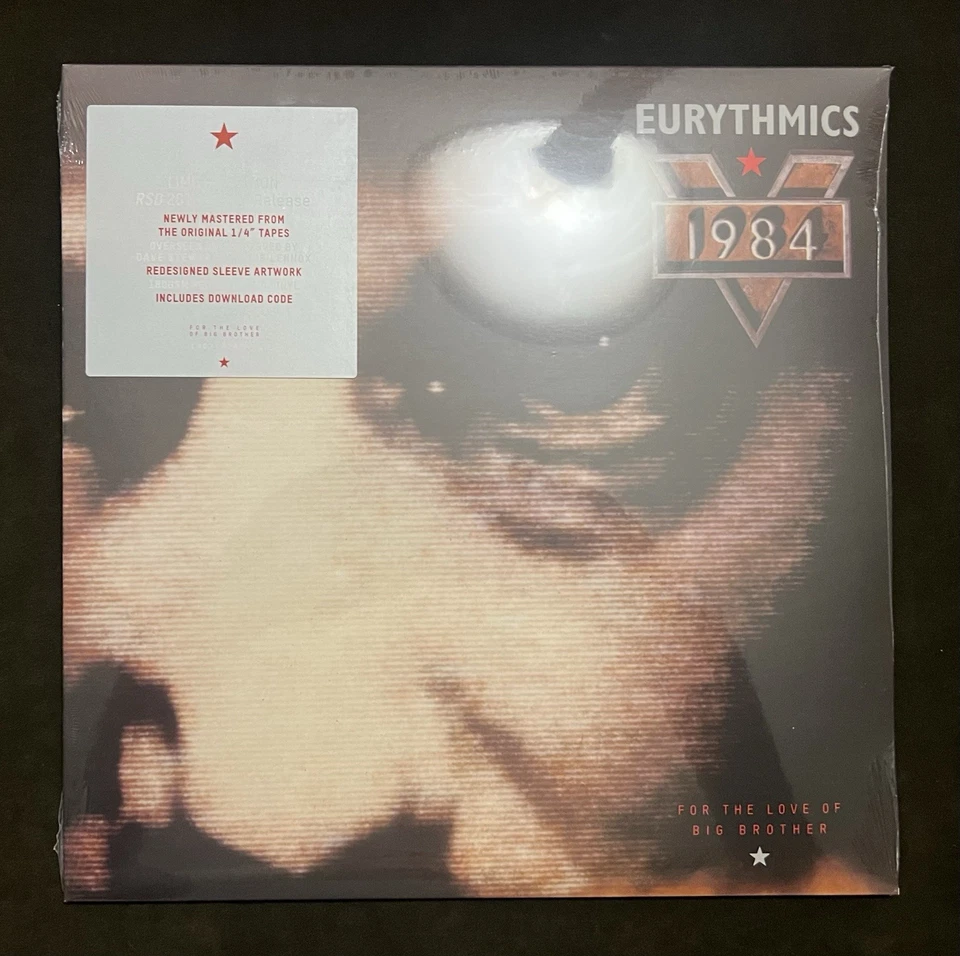 Eurythmics 1984 Soundtrack Red Colored Vinyl LP RSD NEW - Image 2 of 4