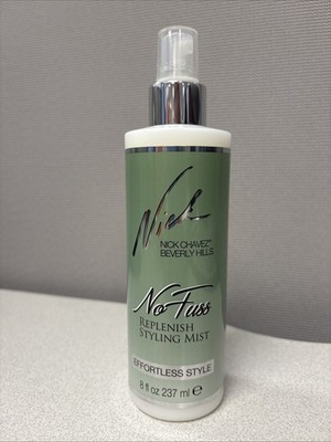 NICK CHAVEZ BEVERLY HILLS 8 Oz NO FUSS Replenish Styling Mist Effortless Style