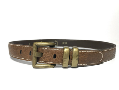 Liz Claiborne Belt Vintage 80s Liz Claiborne Pale Gray Leather Waist Belt - Etsy main image 4