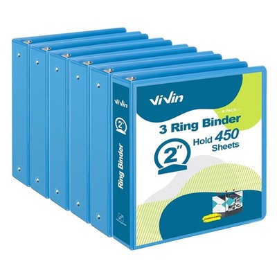 2 Inch Round Ring Binder 3 Ring Binder 4 Hole Binder Standard 3 Ring Binder