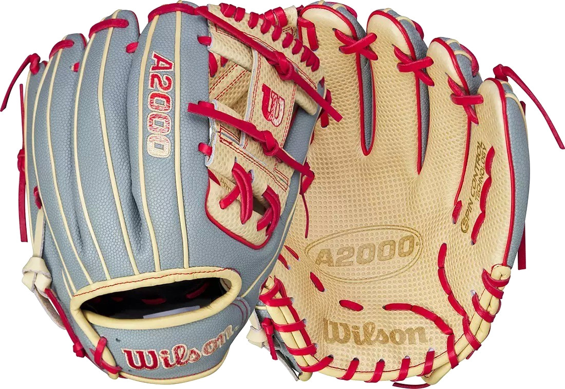 Wilson 11.5'' 1786 A2000 SuperSkin Series Glove, RHT/ Hot Sa
