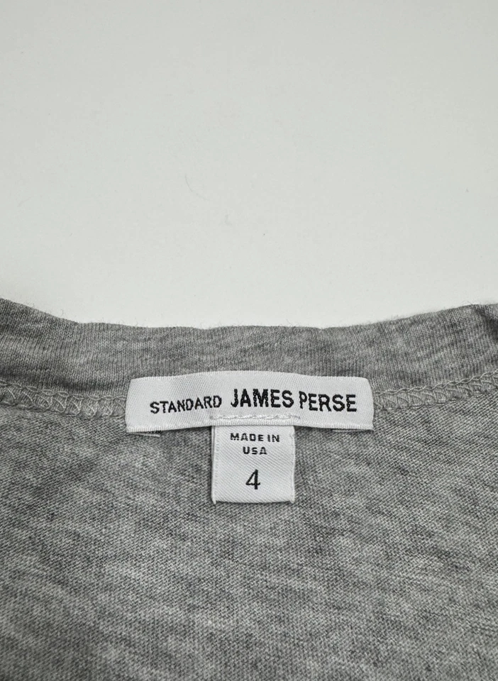 James Perse Size 4 (XL) Mens T Shirt Lot Of 5 *Made In USA* - Image 4 of 4