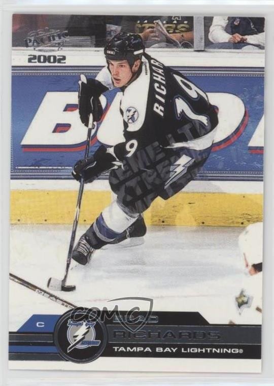 2001-02 Pacific Extreme LTD 39/49 Brad Richards #357 a2v