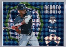 * 2021 Panini Mosaic - Debuts Green #PD2 - CRISTIAN PACHE