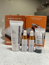 Dermalogica Travel Minis: Biolumin-C Gel Moist  Serum  Daily Glycolic Cleanser