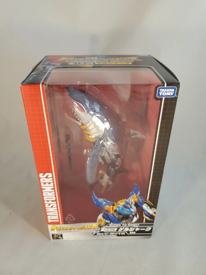 TakaraTomy Transformers Legends LG-06 GELSHARK (Sky-Byte) Figure New In USA - Image 2 of 4