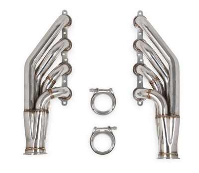11537FLT Flowtech LS Turbo Headers-Natural Finish
