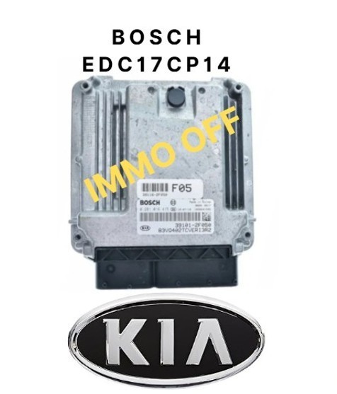 Désactivation immo off Bosch EDC17CP14 Kia pour calculateurs 2.0 CRDi et 2.2 CRDi