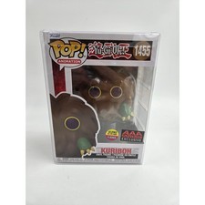 Funko Pop YuGiOh Kuriboh 1455 Flocked Glow in the Dark AAA Anime Exclusive