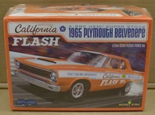 MOEBIUS 1/25 CALIFORNIA FLASH 1965 A990 PLYMOUTH BELVEDERE 426 HEMI model kit