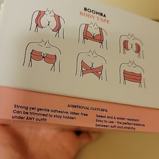 Body Tape - Boob Breast Lift, Nipple Cover Nude Mega 3 Inch Over 30 Ft Roll Bra