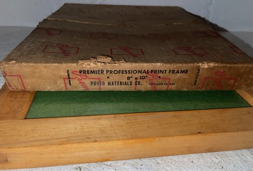 Vintage PREMIER 8 x 10 Contact Printing Frame With Original Box - Picture 7 of 7