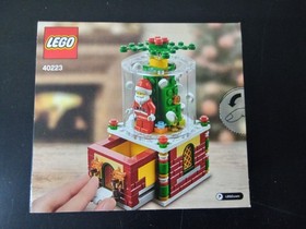 LEGO Seasonal 40223 Snowglobe Christmas Limited New Retired Sealed Building Set