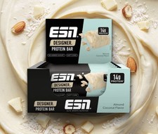 ESN Designer Bar Box 12x45g - Almond Coconut - MHD 08.05.2026