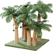 Interactive Palm Tree Cat Scratching Post with 19 Balls - Sisal Rope Fun