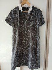 Hobbs NW3 Horse Print Tunic Dress Size 12