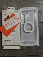 TORRAS Magnetic Clear Case for Samsung Galaxy...