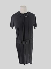 Prada black short sleeve dress size UK12/US8