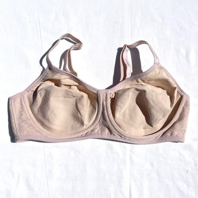 Wacoal Final Touch Molded Underwire Bra 38D Beige 855298