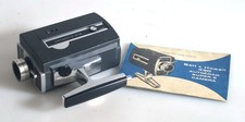 SUPER 8 MOVIE CAMERA WITH MANUAL
