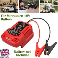 For Milwaukee 18V Power Battery Jumper Starter Jump Kit 11AWG Auto Booster Cable