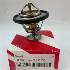 NEW Engine Coolant Thermostat W/Gasket 90916-03075 For Toyota Tacoma Camry 88-04